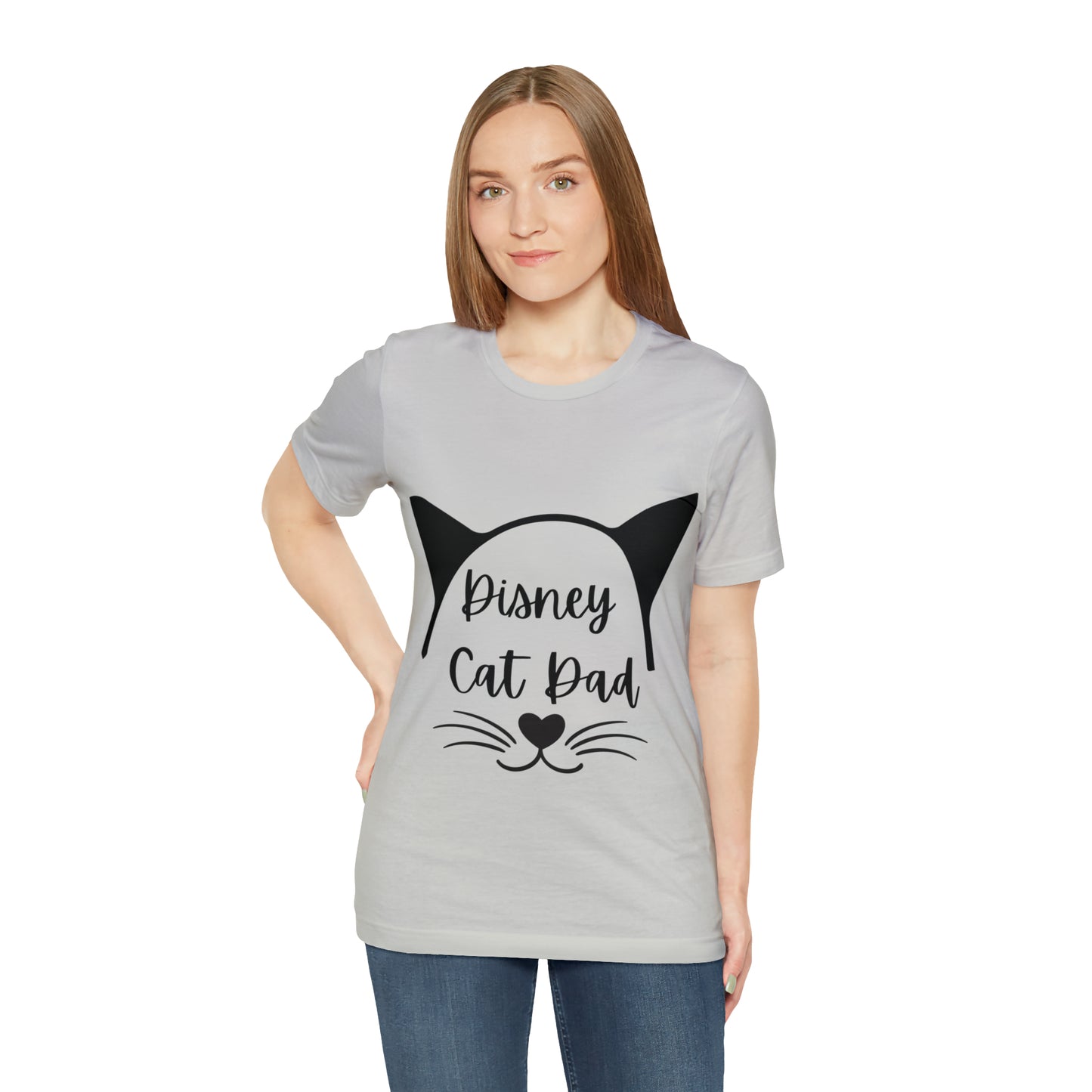Disney Cat Dad Unisex Jersey Short Sleeve Tee