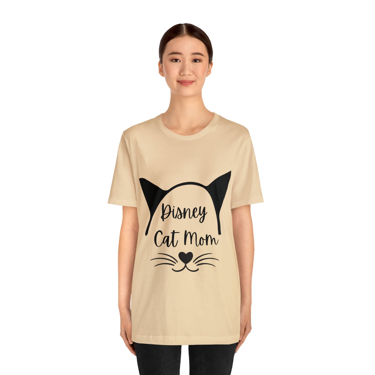 Disney Cat Mom Unisex Jersey Short Sleeve Tee
