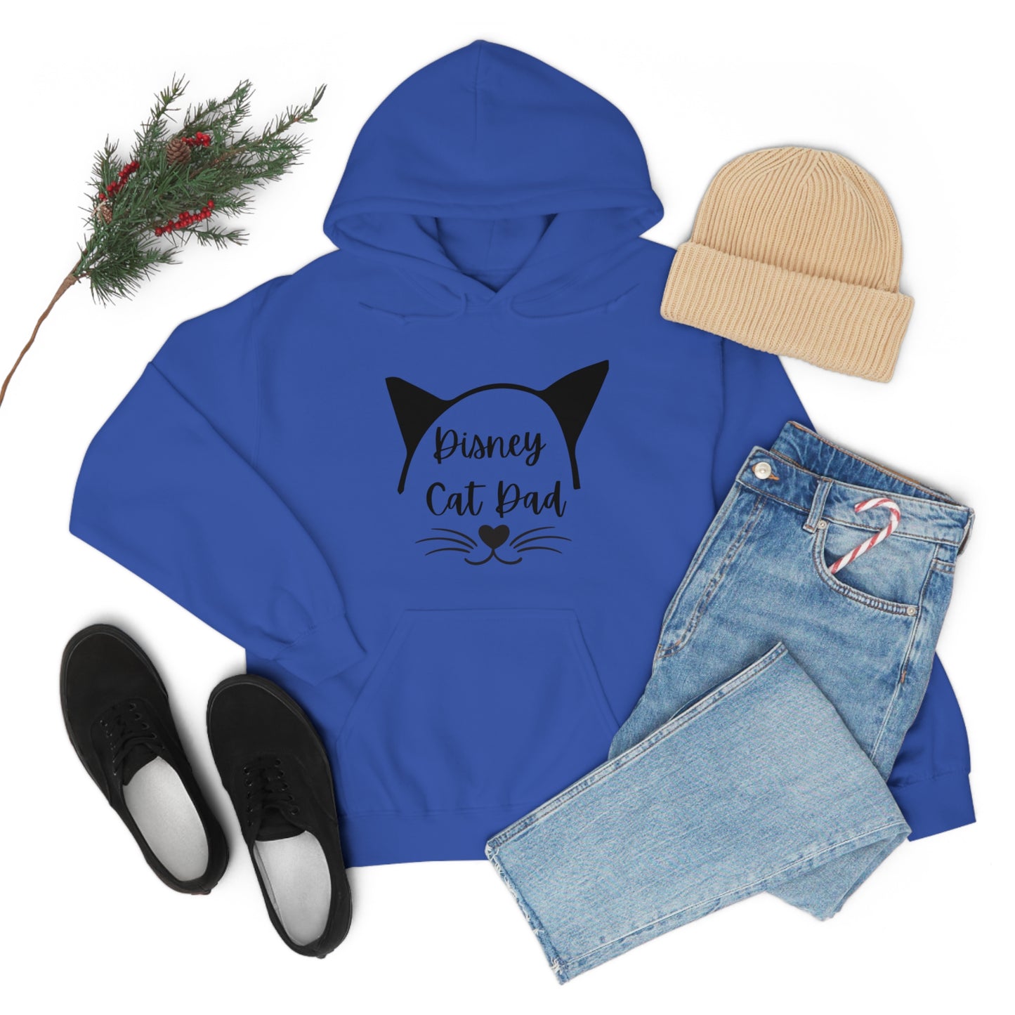 Disney Cat Dad Unisex Heavy Blend™ Hooded Sweatshirt