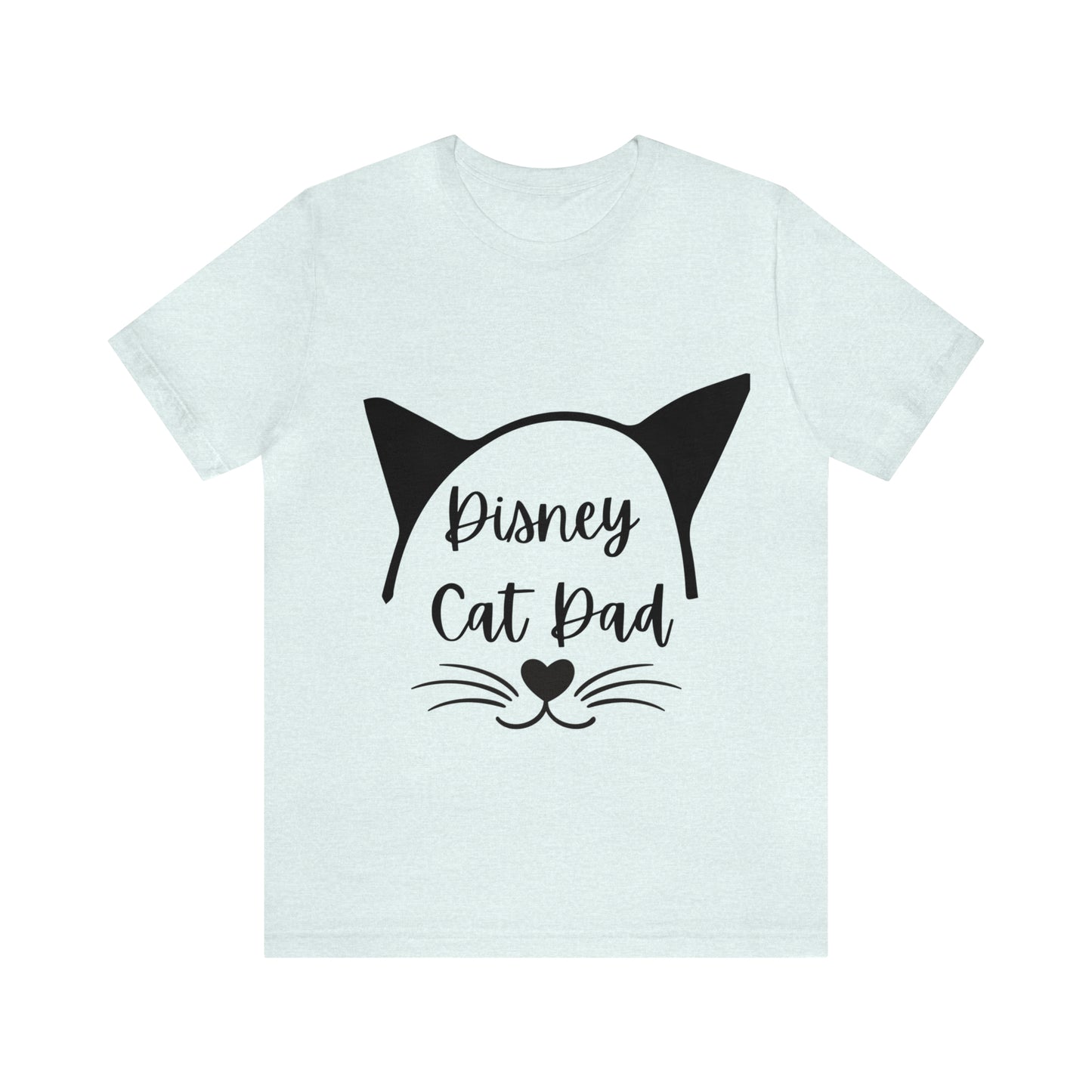 Disney Cat Dad Unisex Jersey Short Sleeve Tee