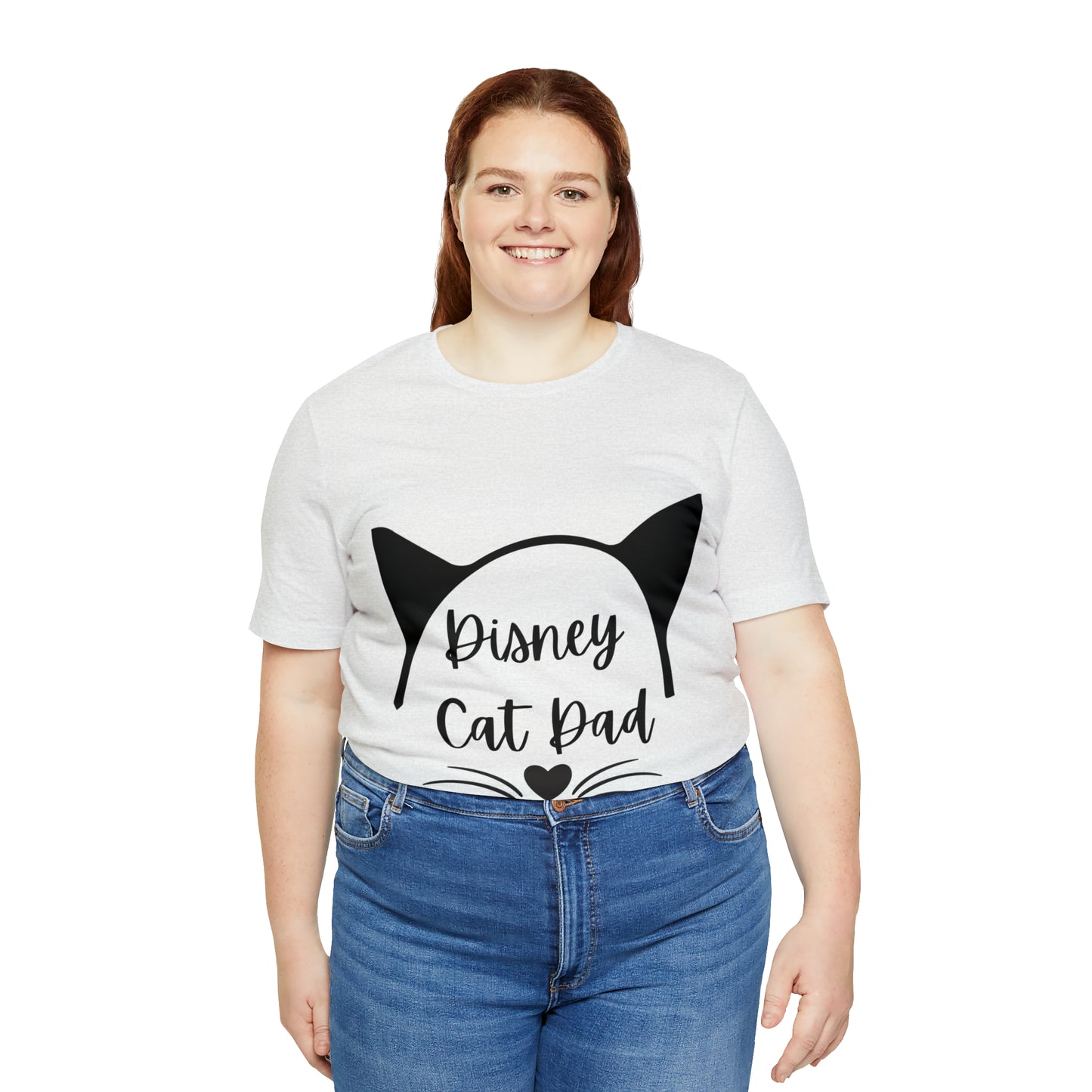Disney Cat Dad Unisex Jersey Short Sleeve Tee