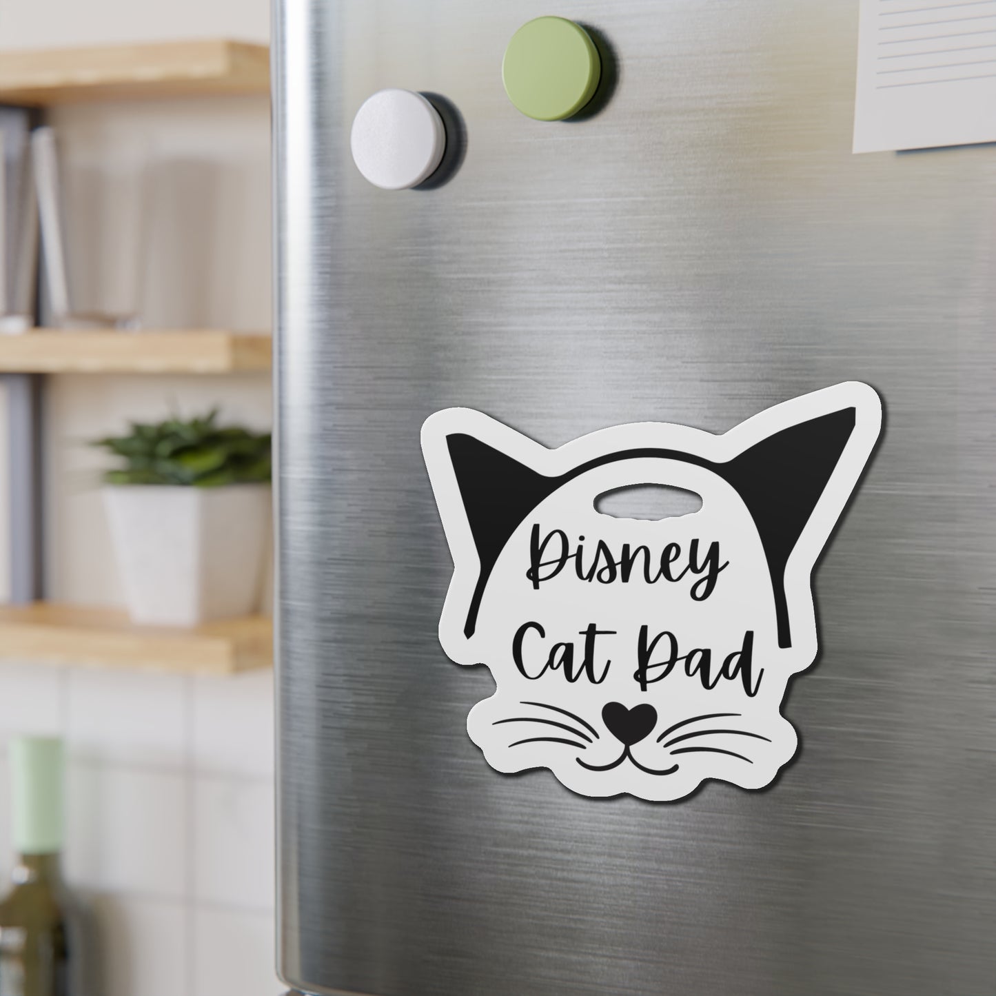 Disney Cat Dad Die-Cut Magnets