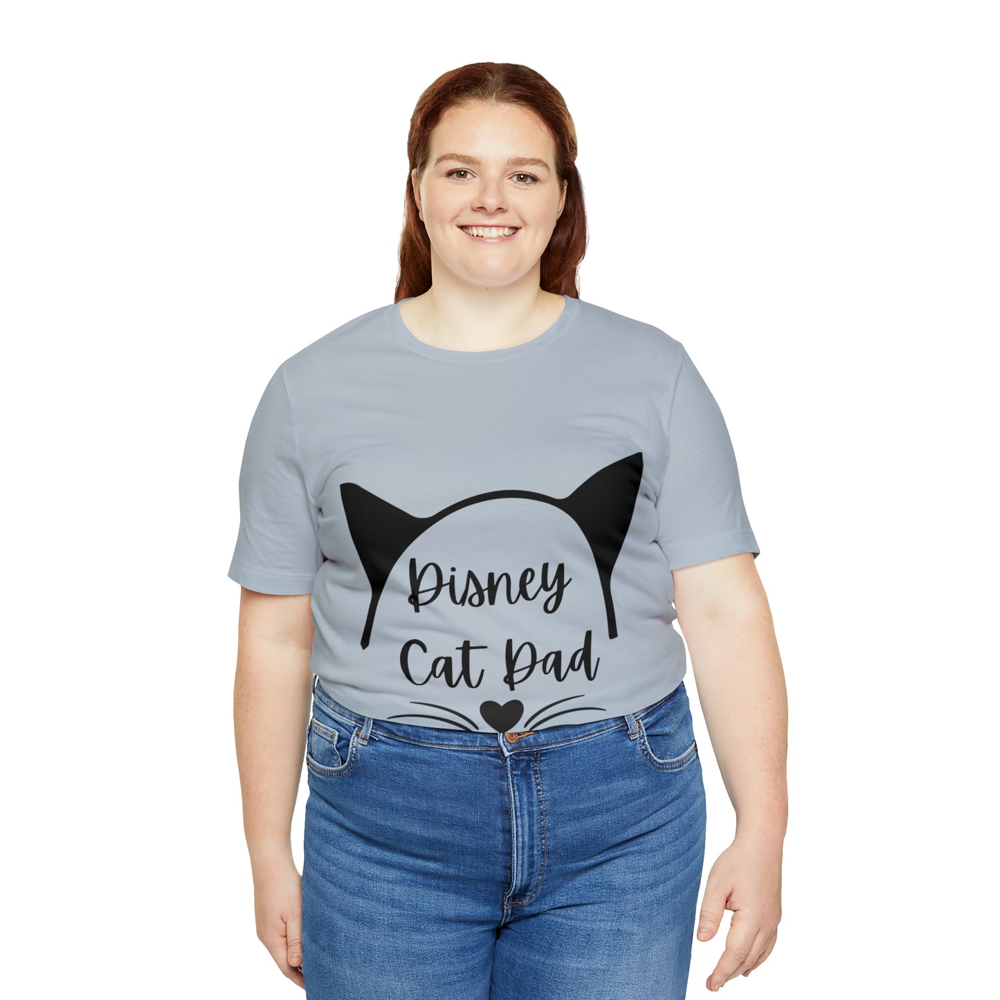 Disney Cat Dad Unisex Jersey Short Sleeve Tee