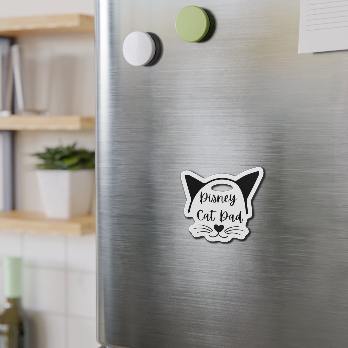 Disney Cat Dad Die-Cut Magnets