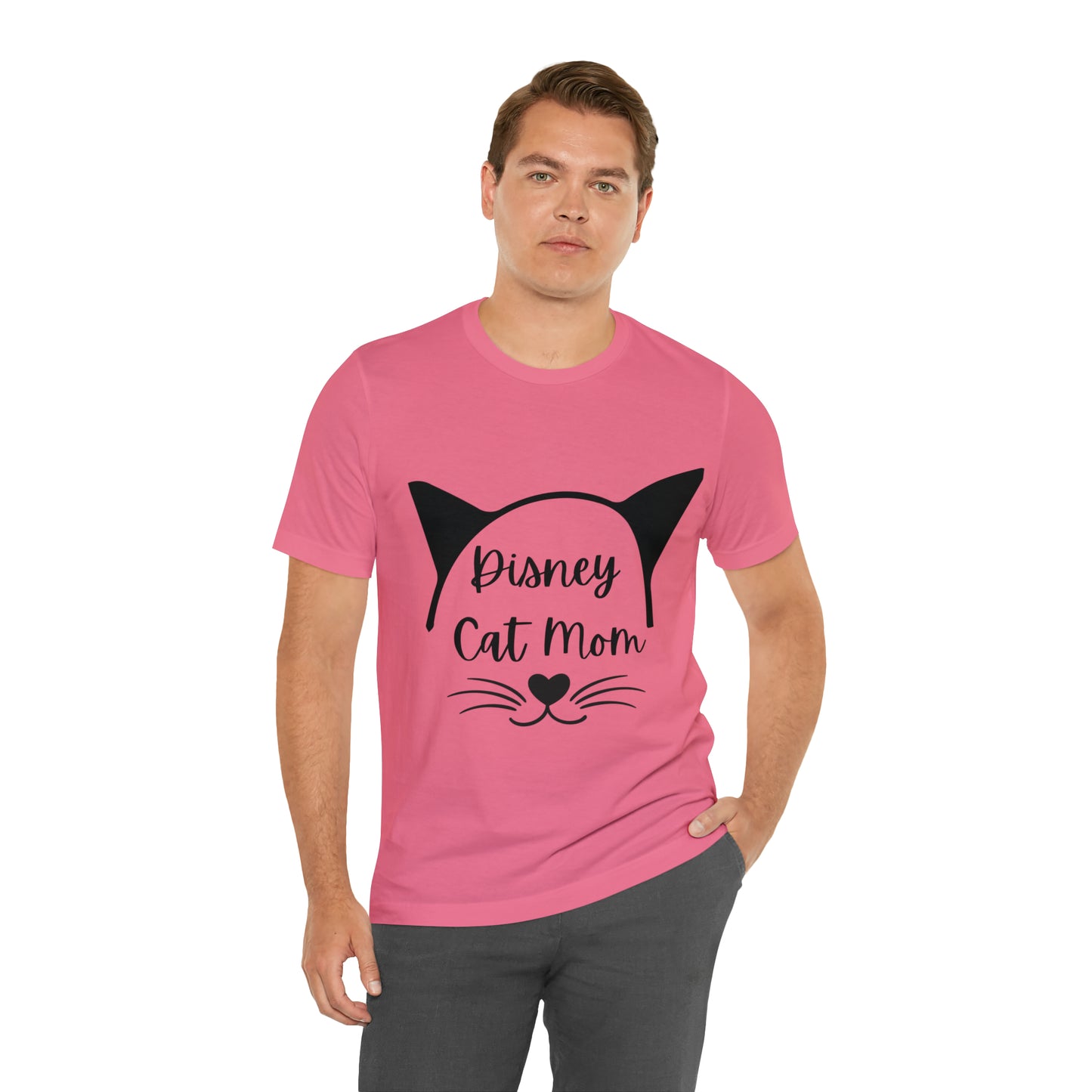 Disney Cat Mom Unisex Jersey Short Sleeve Tee