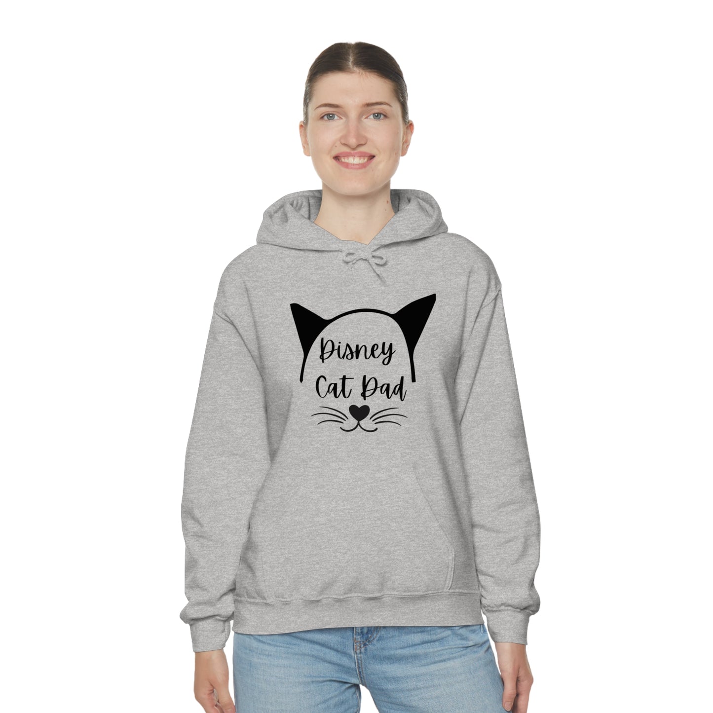Disney Cat Dad Unisex Heavy Blend™ Hooded Sweatshirt