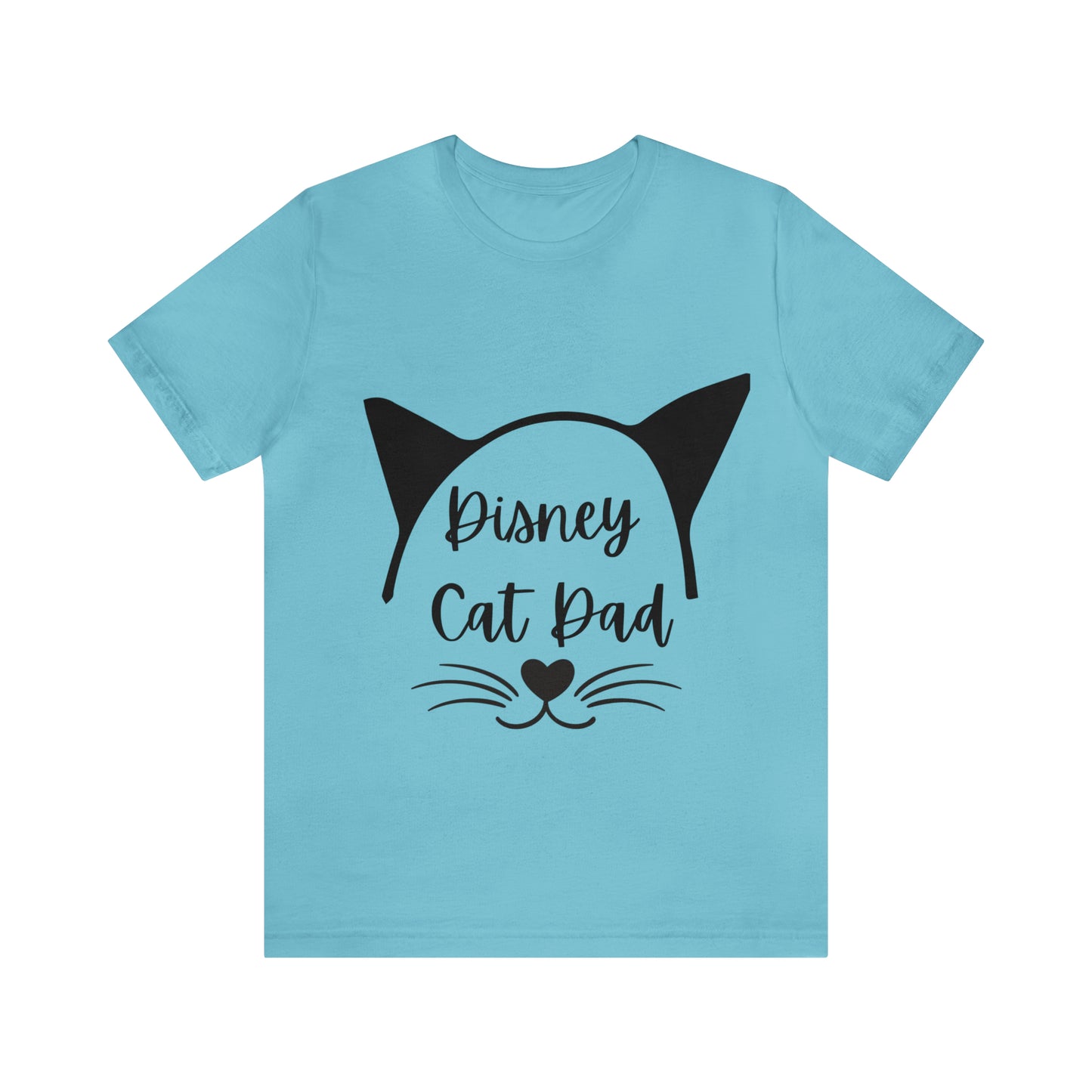 Disney Cat Dad Unisex Jersey Short Sleeve Tee
