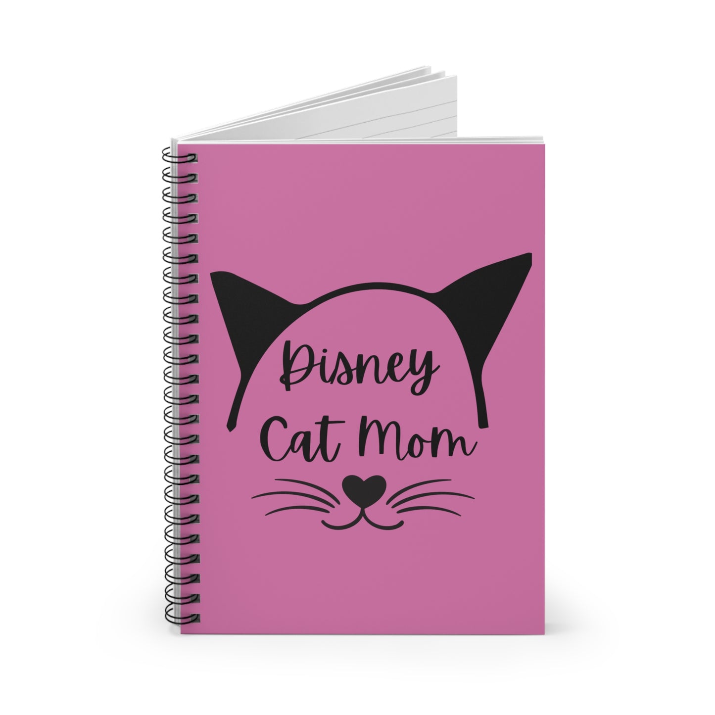Disney Cat Mom Spiral Notebook - Ruled Line