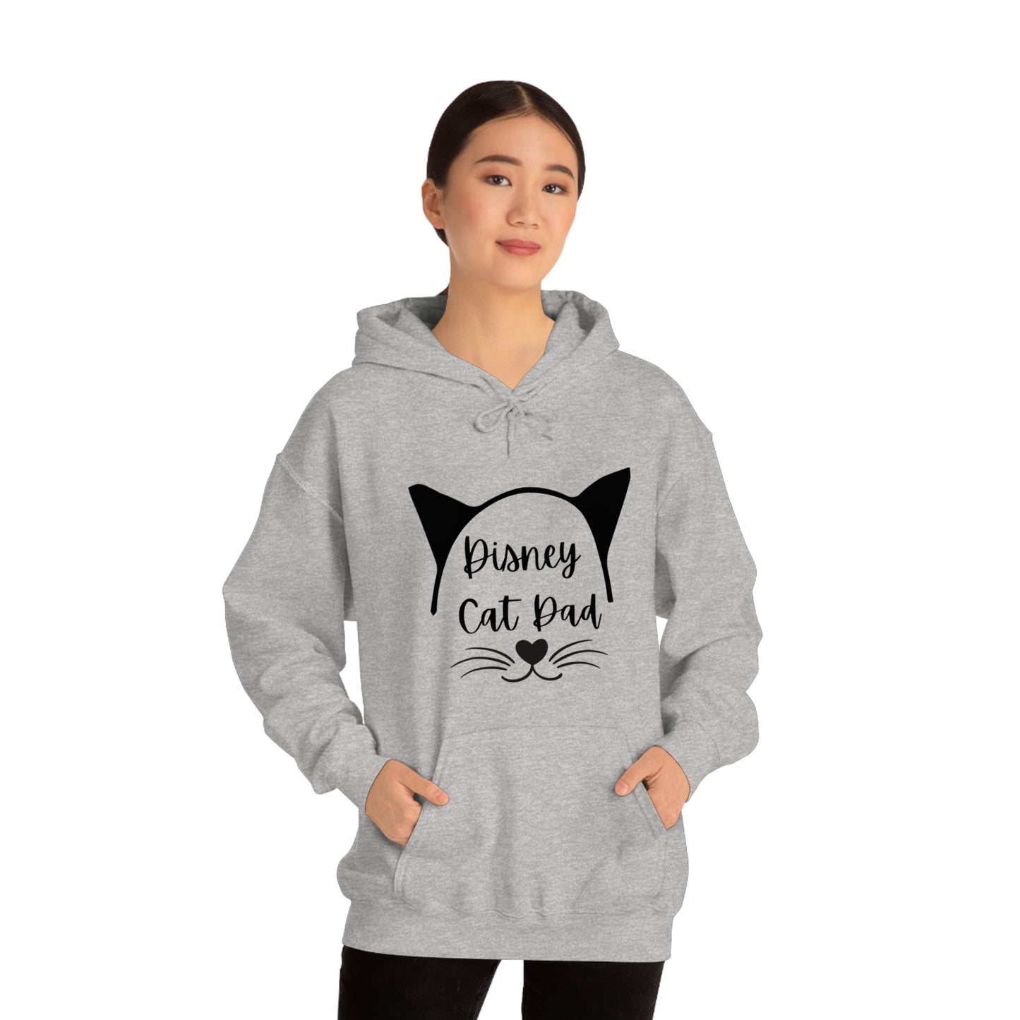 Disney Cat Dad Unisex Heavy Blend™ Hooded Sweatshirt