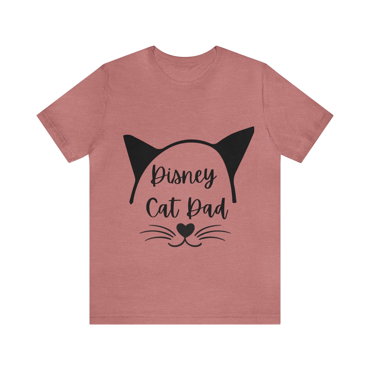 Disney Cat Dad Unisex Jersey Short Sleeve Tee