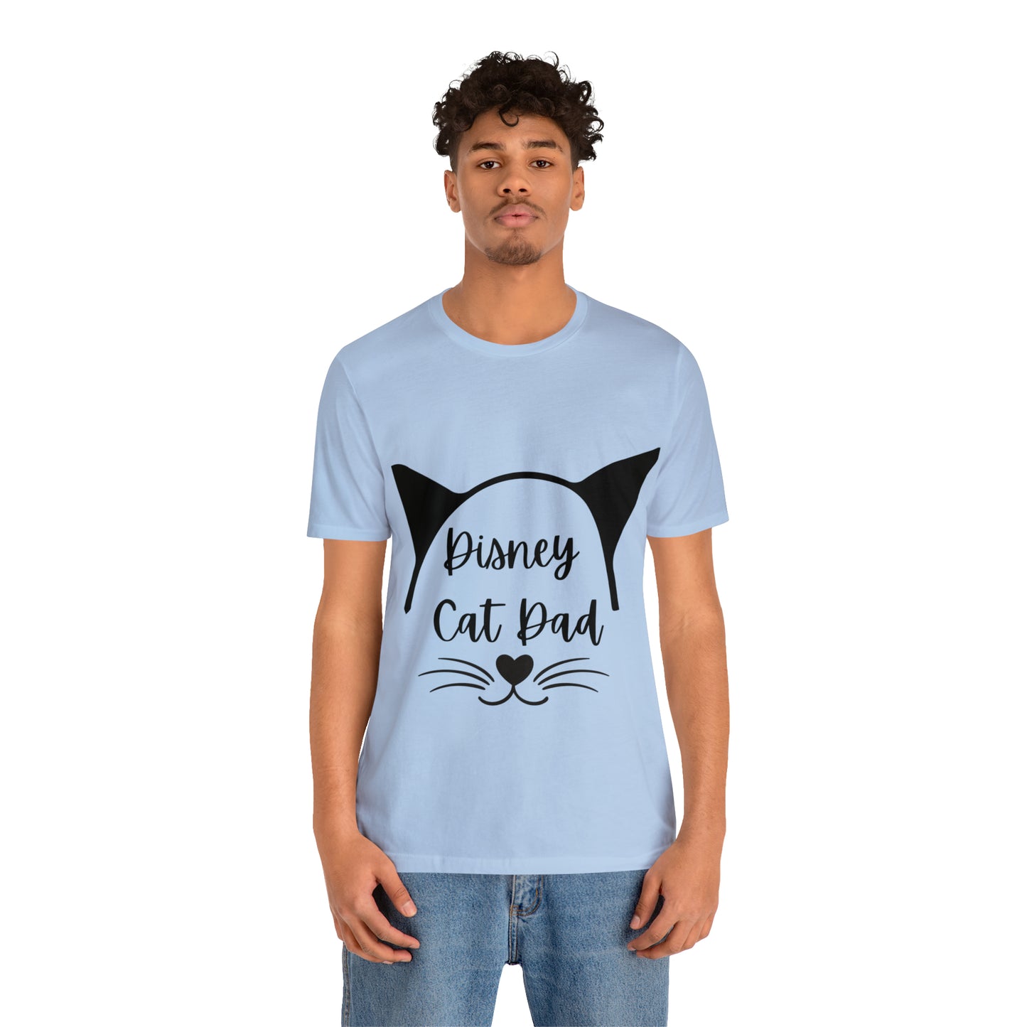 Disney Cat Dad Unisex Jersey Short Sleeve Tee