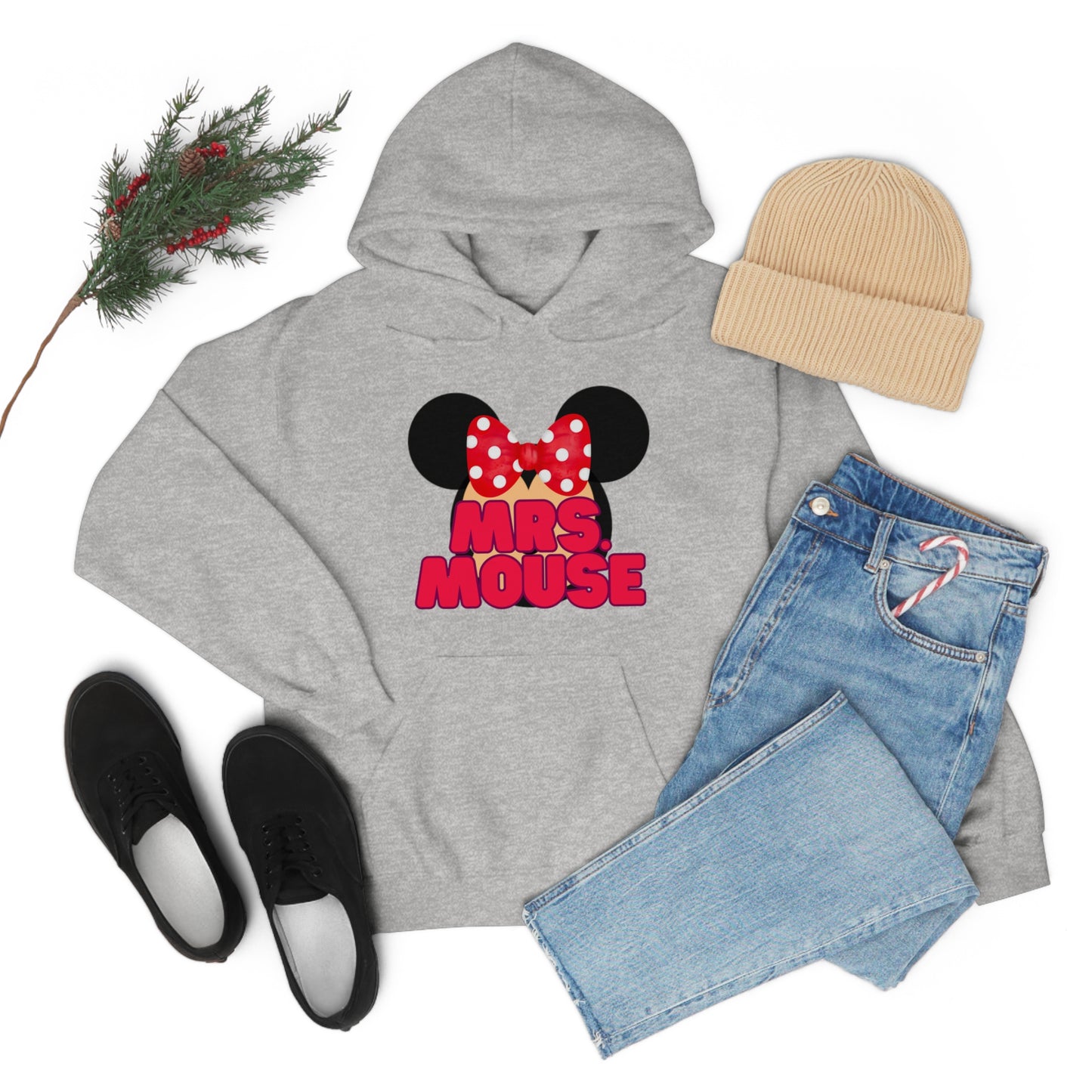 Mrs. Mouse Unisex Heavy Blend™ Hooded Sweatshirt