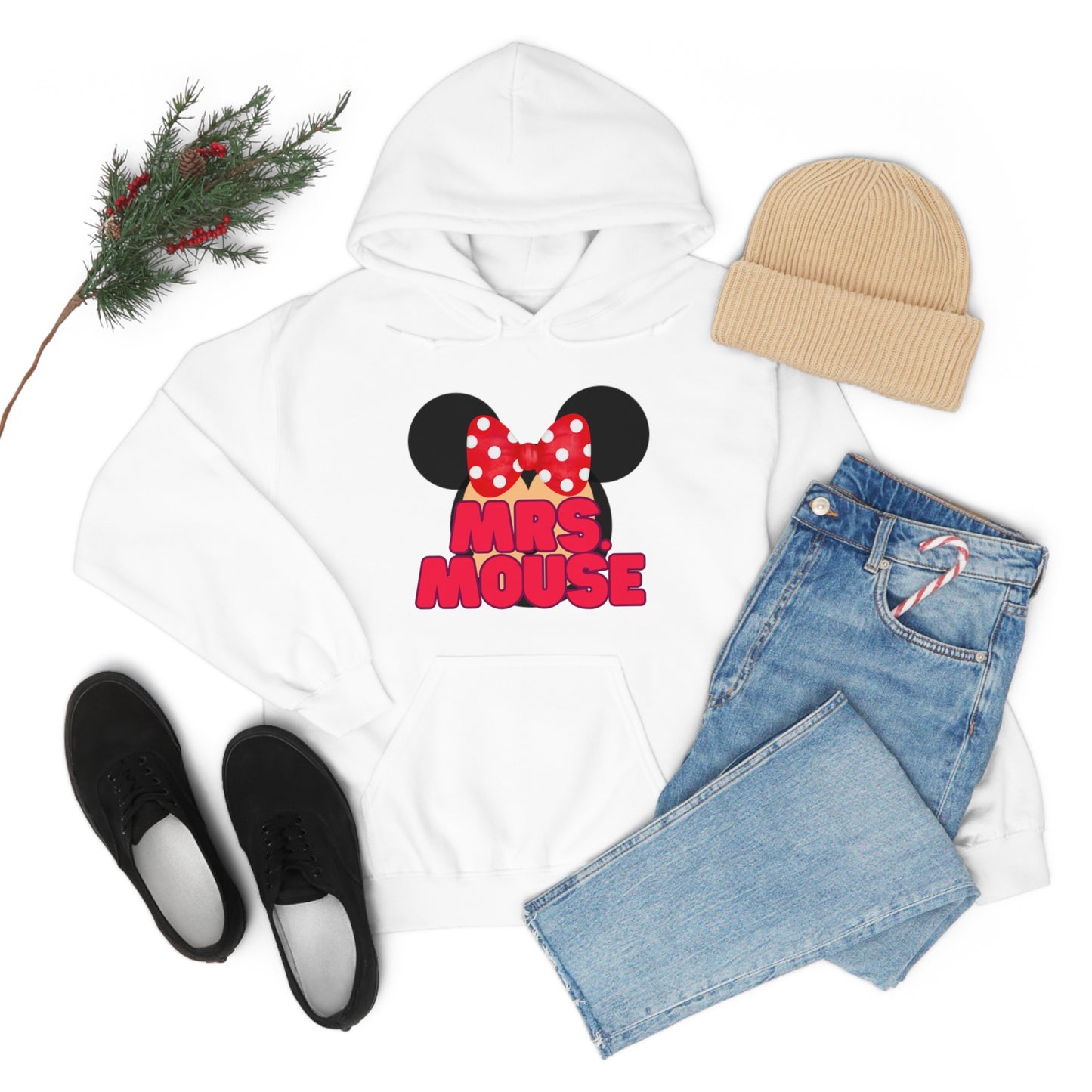 Mrs. Mouse Unisex Heavy Blend™ Hooded Sweatshirt