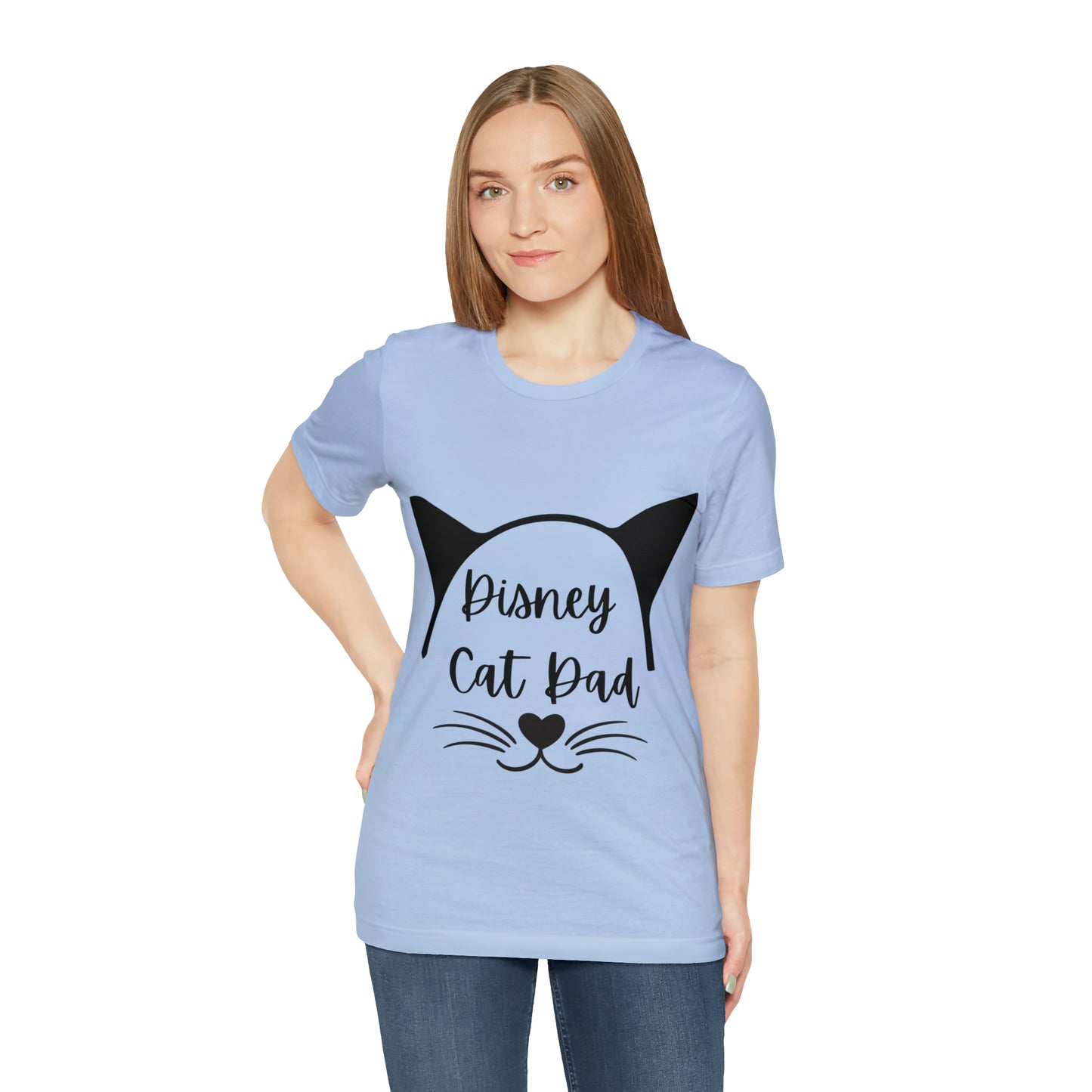 Disney Cat Dad Unisex Jersey Short Sleeve Tee