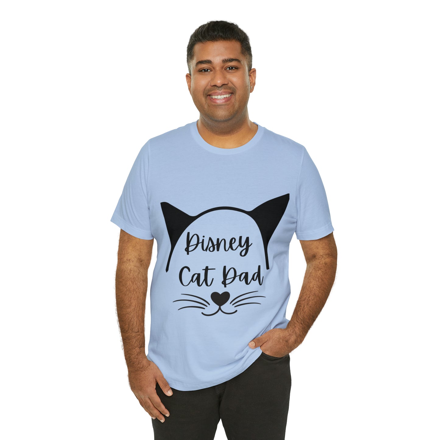 Disney Cat Dad Unisex Jersey Short Sleeve Tee