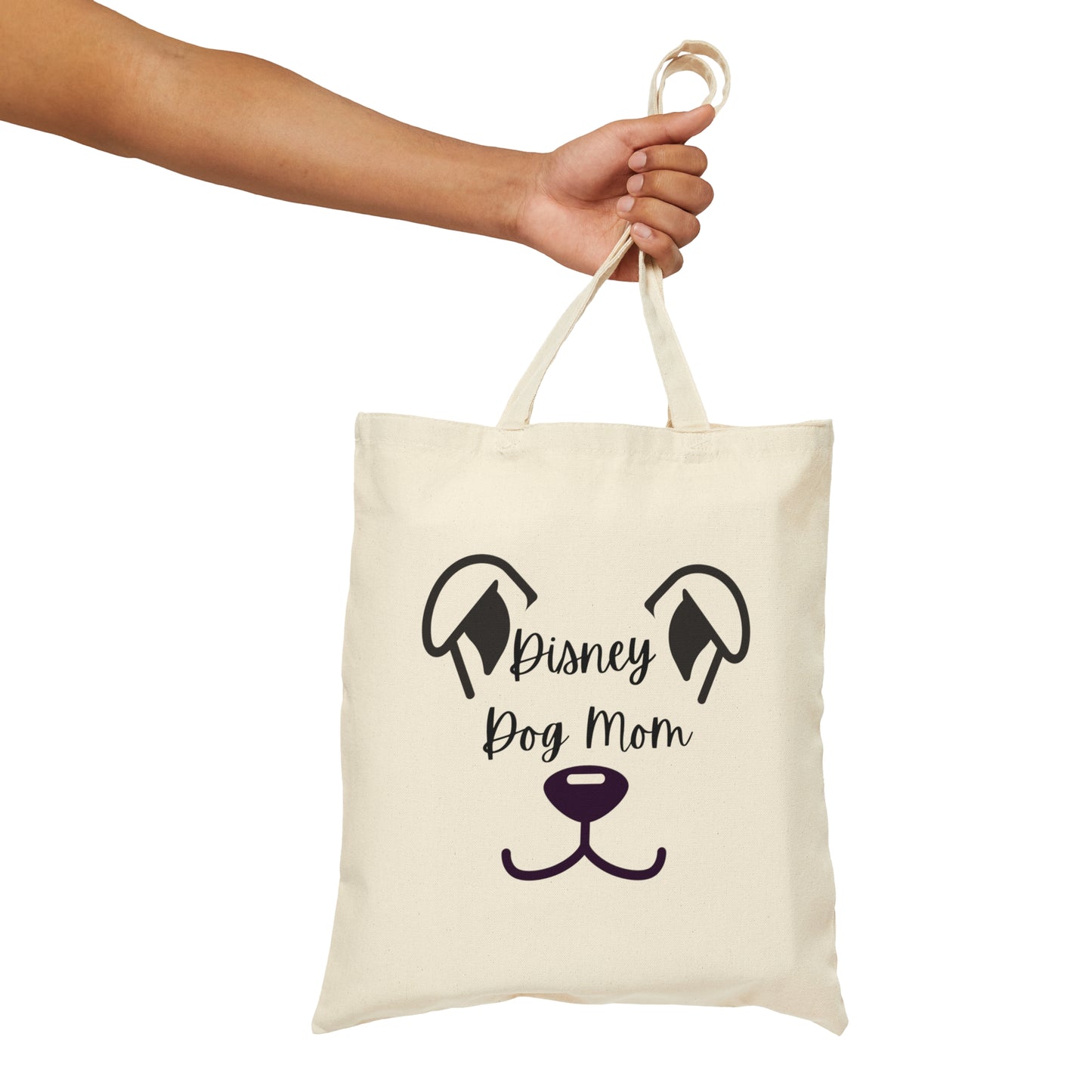 Disney Dog Mom Cotton Canvas Tote Bag V3