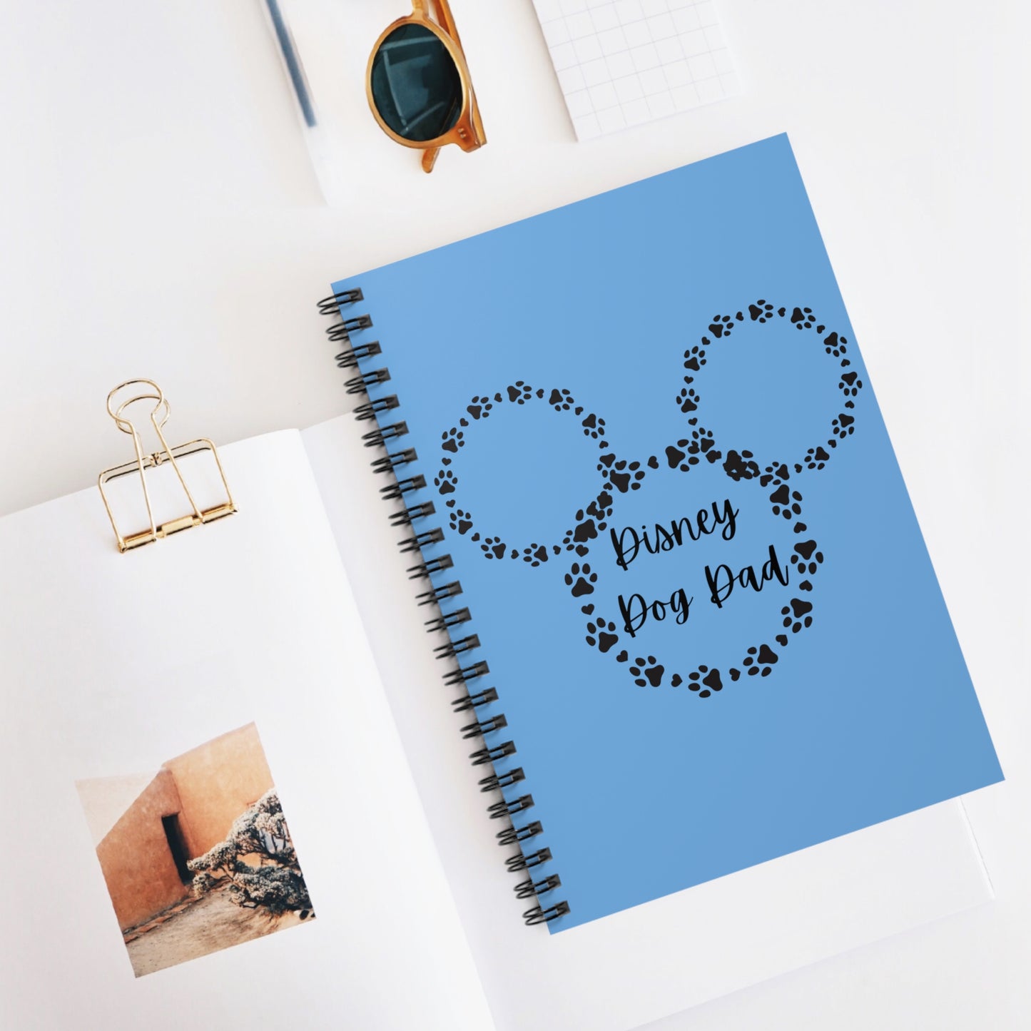Disney Dog Dad Spiral Notebook - Ruled Line