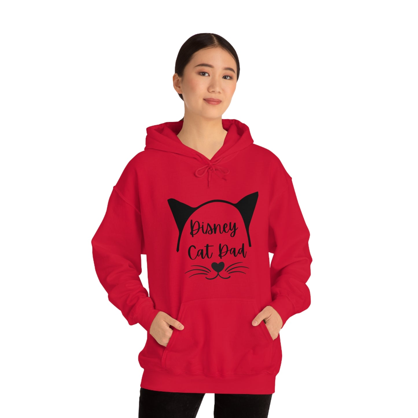Disney Cat Dad Unisex Heavy Blend™ Hooded Sweatshirt