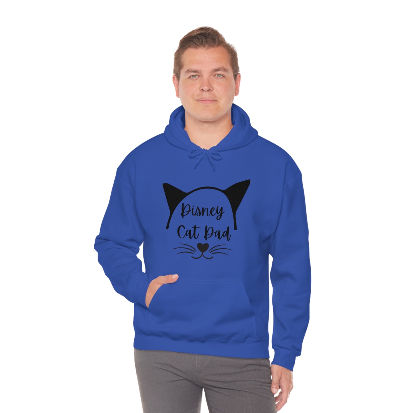 Disney Cat Dad Unisex Heavy Blend™ Hooded Sweatshirt