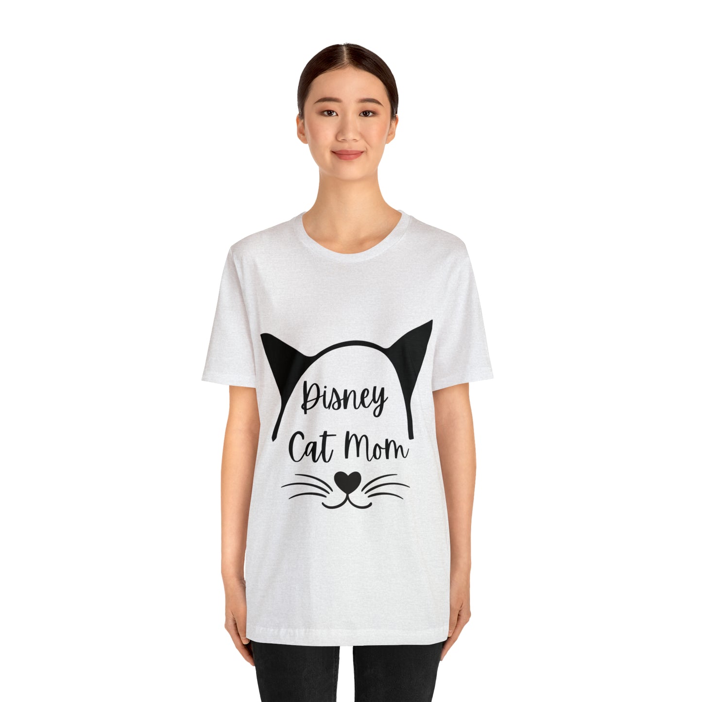 Disney Cat Mom Unisex Jersey Short Sleeve Tee