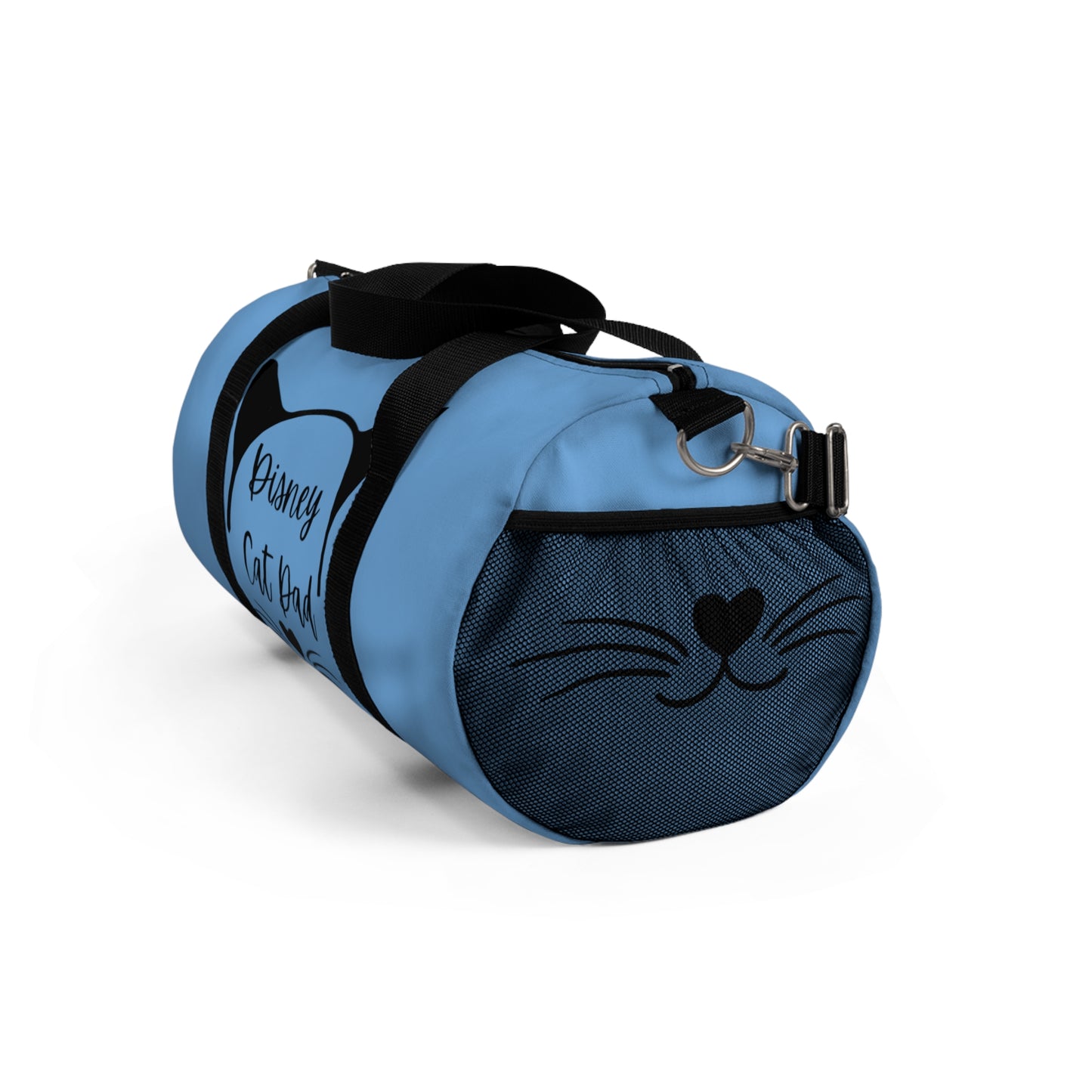 Light Blue Disney Cat Dad Duffel Bag