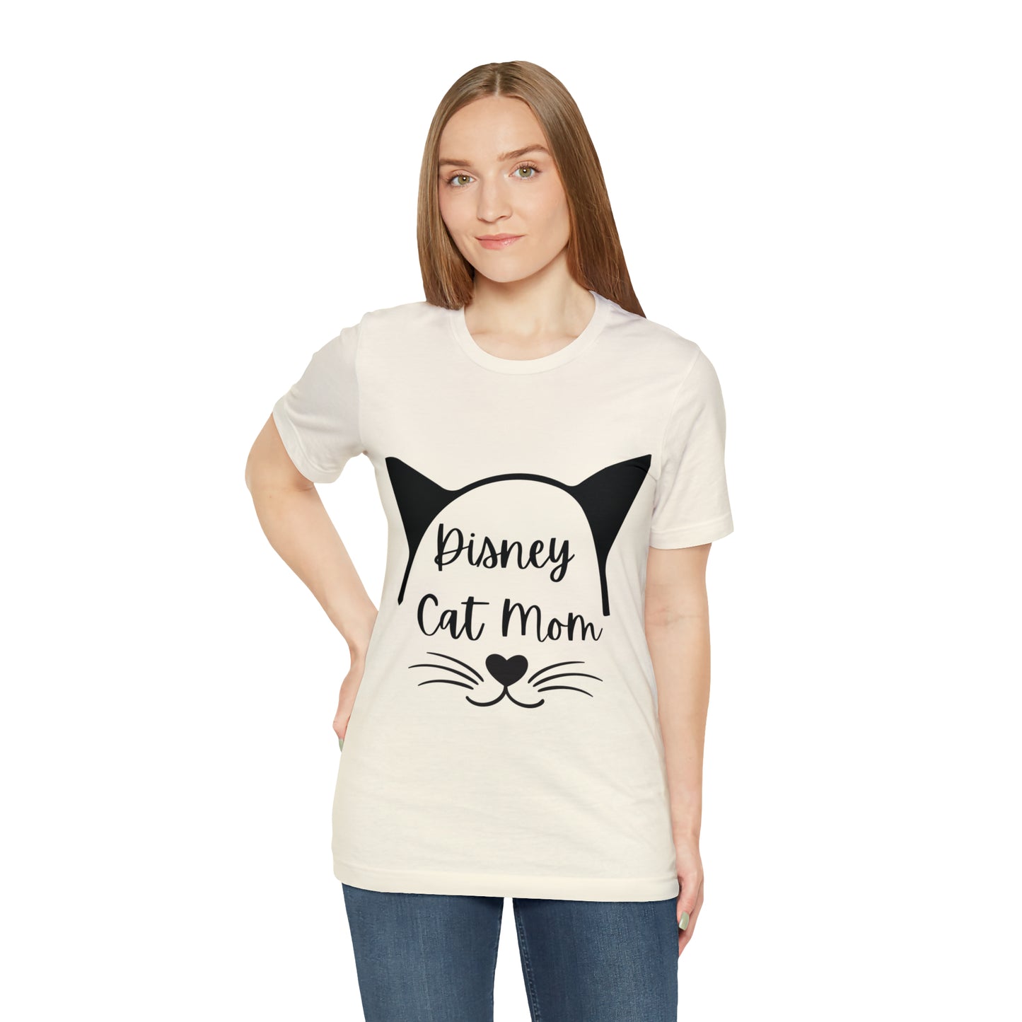 Disney Cat Mom Unisex Jersey Short Sleeve Tee