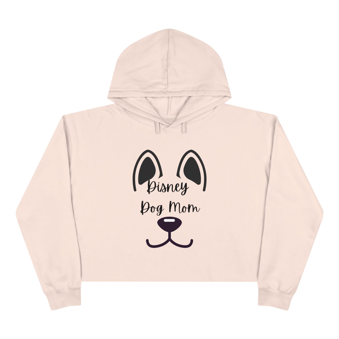 Disney Dog Mom Crop Hoodie V2