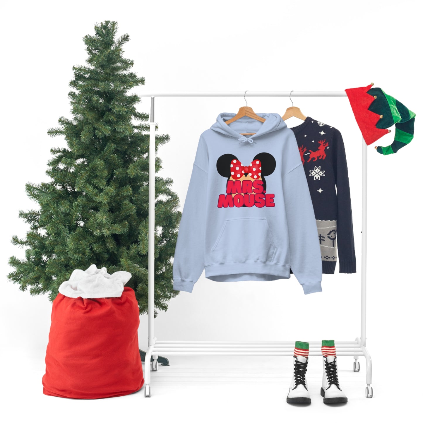 Mrs. Mouse Unisex Heavy Blend™ Hooded Sweatshirt