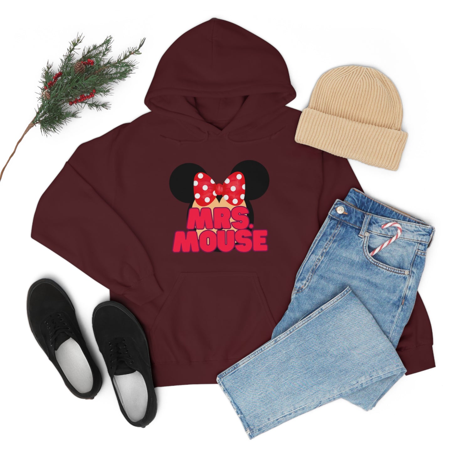 Mrs. Mouse Unisex Heavy Blend™ Hooded Sweatshirt