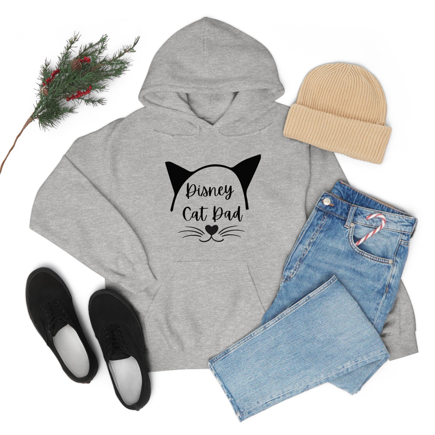 Disney Cat Dad Unisex Heavy Blend™ Hooded Sweatshirt