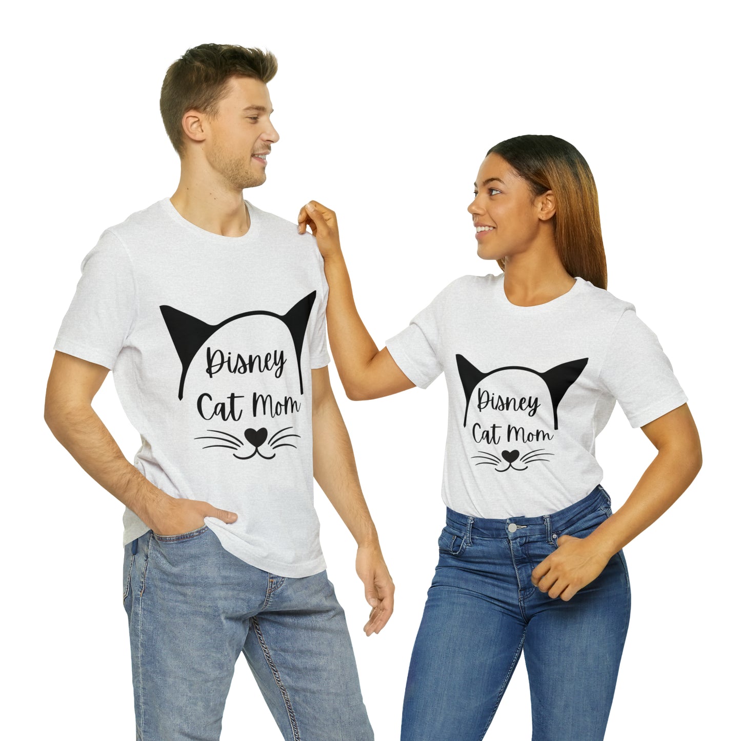 Disney Cat Mom Unisex Jersey Short Sleeve Tee