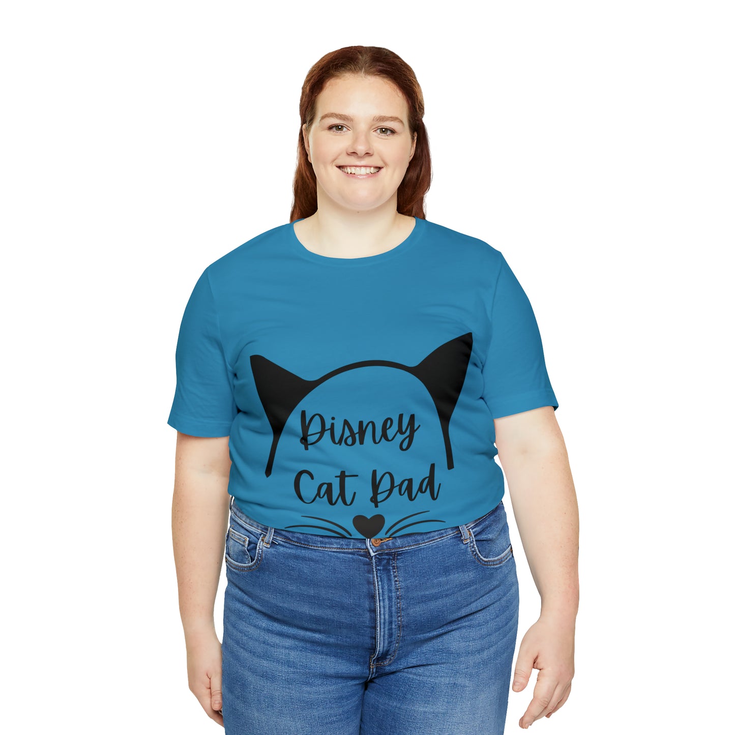 Disney Cat Dad Unisex Jersey Short Sleeve Tee