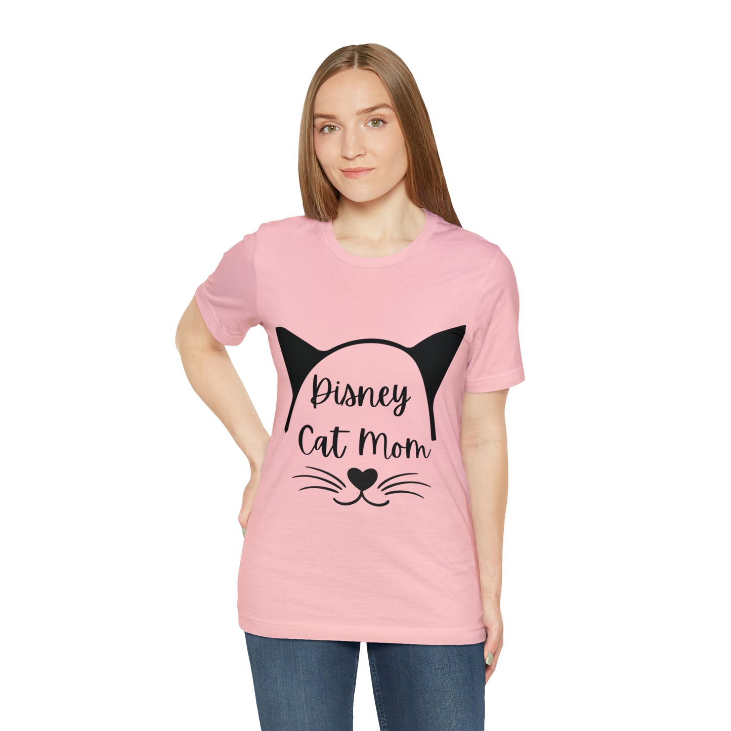 Disney Cat Mom Unisex Jersey Short Sleeve Tee