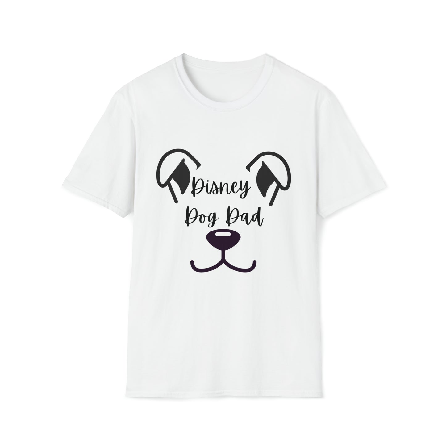 Disney Dog Dad Unisex Softstyle T-Shirt V3