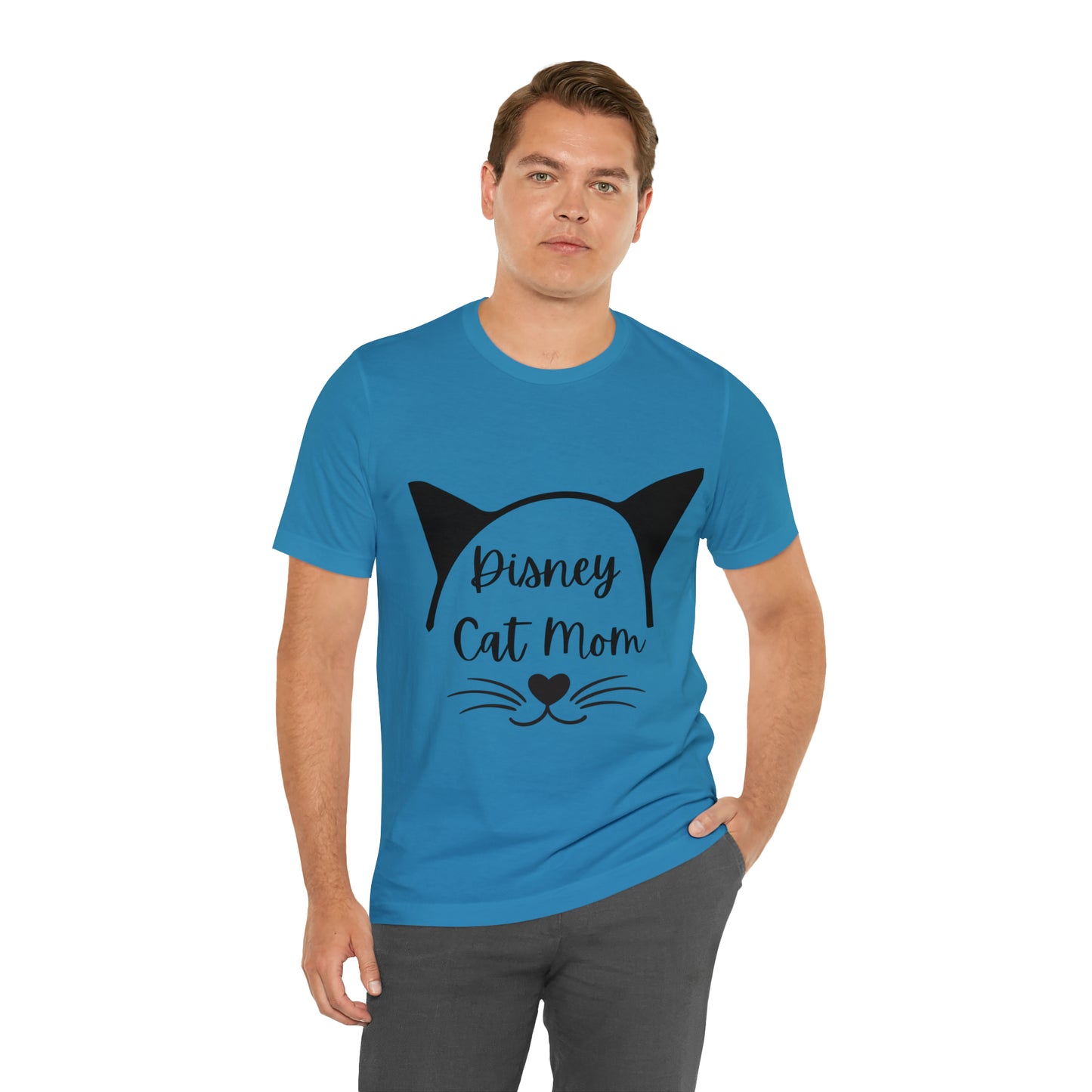 Disney Cat Mom Unisex Jersey Short Sleeve Tee