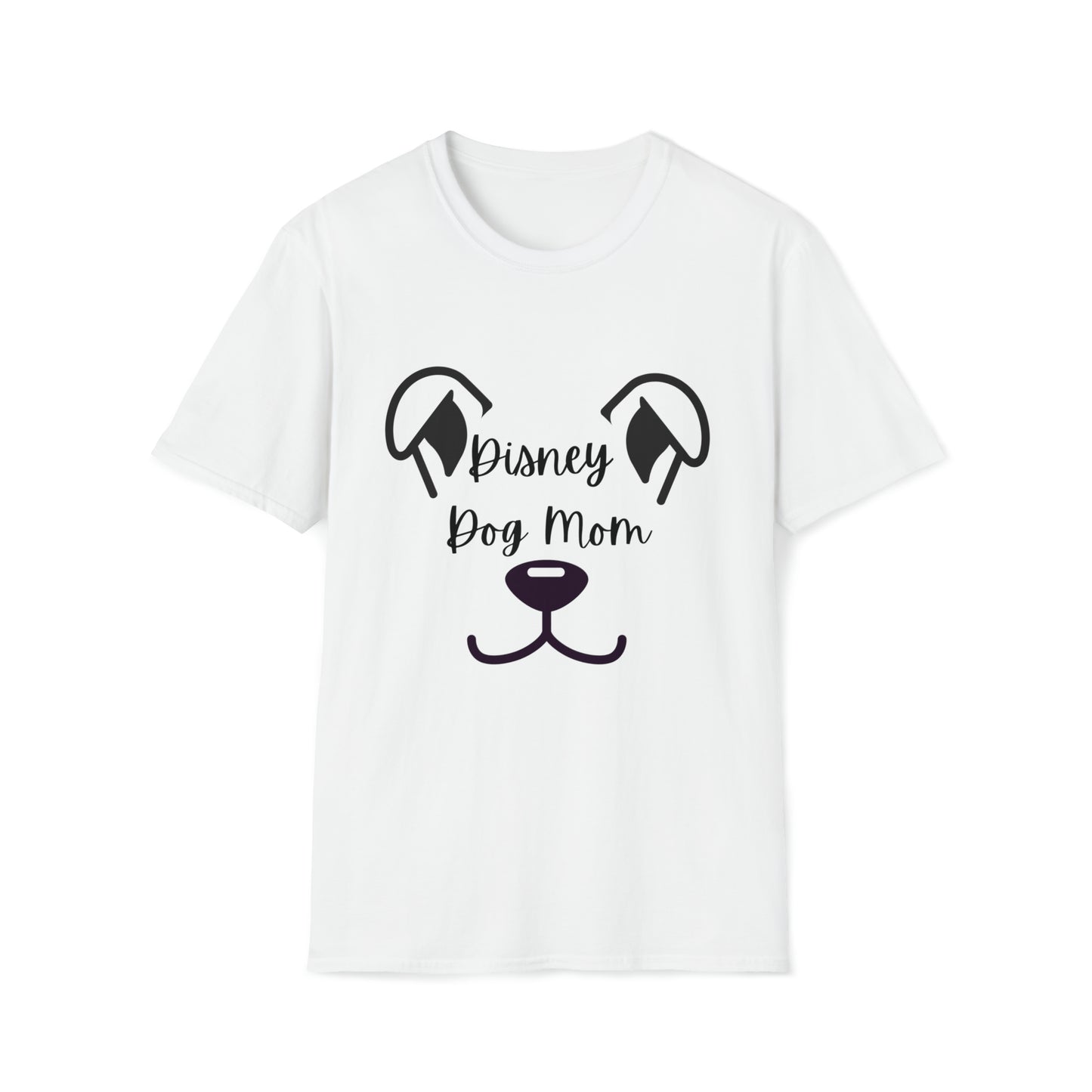 Disney Dog Mom Unisex Softstyle T-Shirt V3