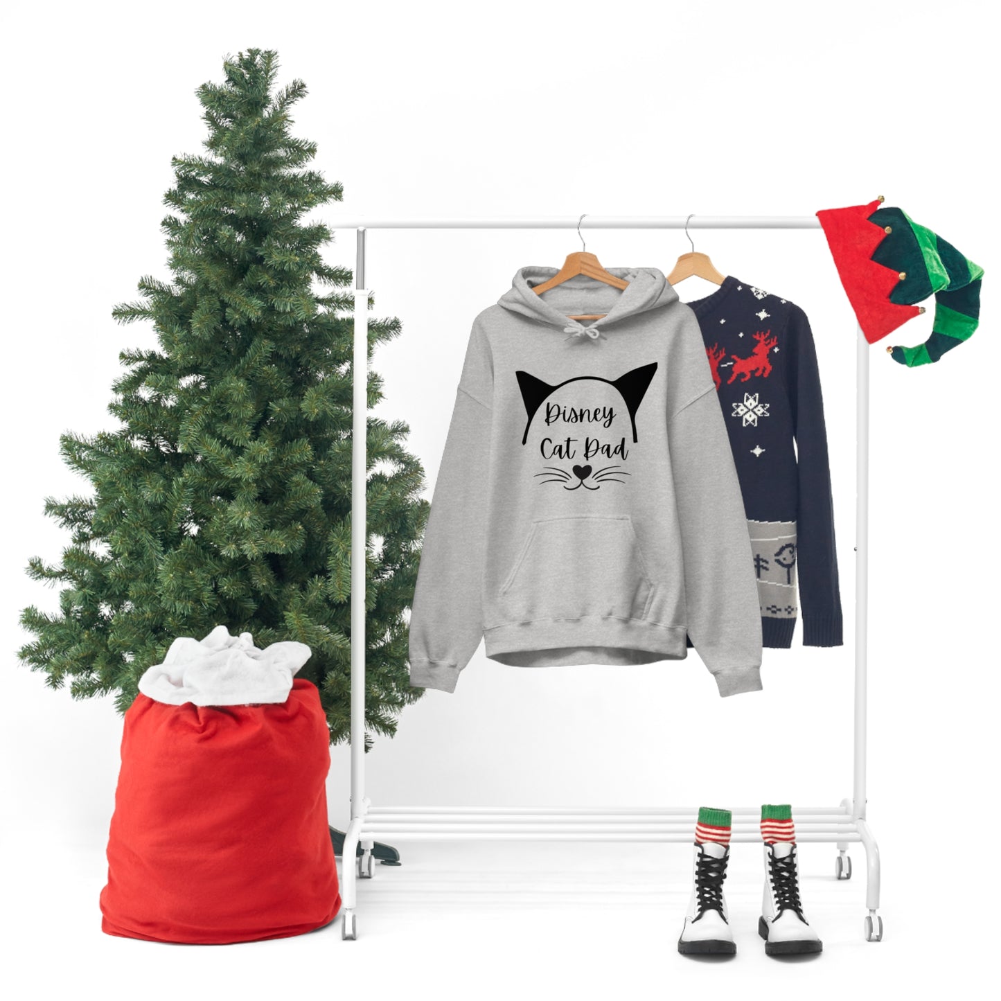 Disney Cat Dad Unisex Heavy Blend™ Hooded Sweatshirt
