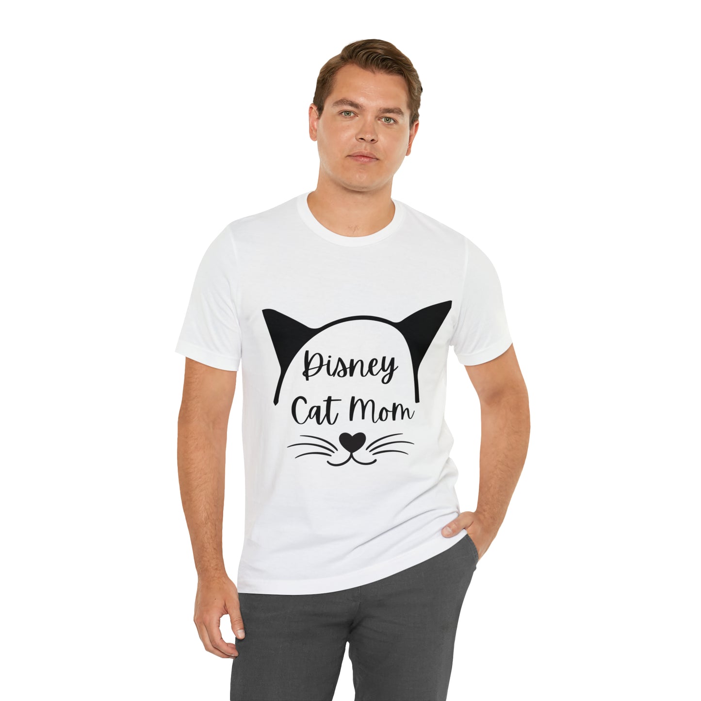 Disney Cat Mom Unisex Jersey Short Sleeve Tee