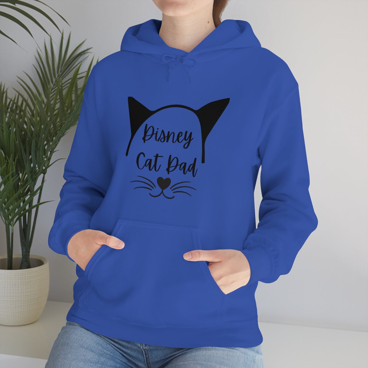 Disney Cat Dad Unisex Heavy Blend™ Hooded Sweatshirt