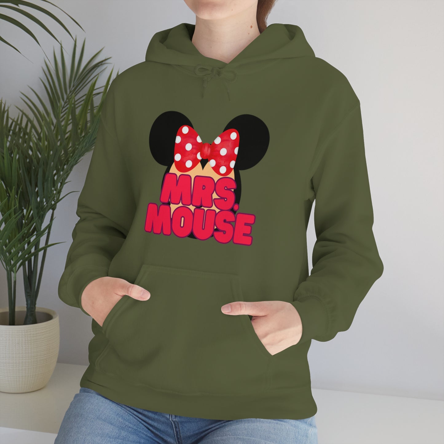 Mrs. Mouse Unisex Heavy Blend™ Hooded Sweatshirt