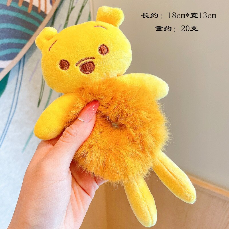 Plush Disney Hair Scrunchies