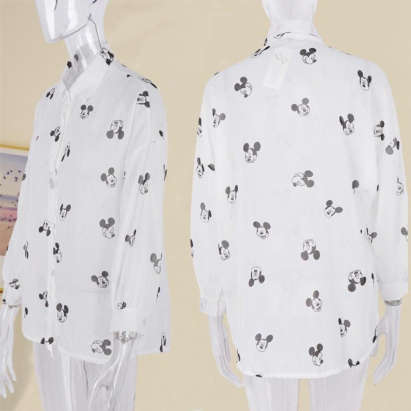 Mickey Mouse Flowy Blouse