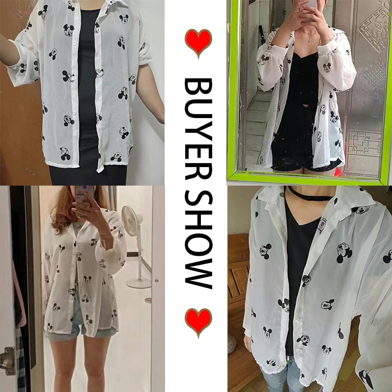 Mickey Mouse Flowy Blouse