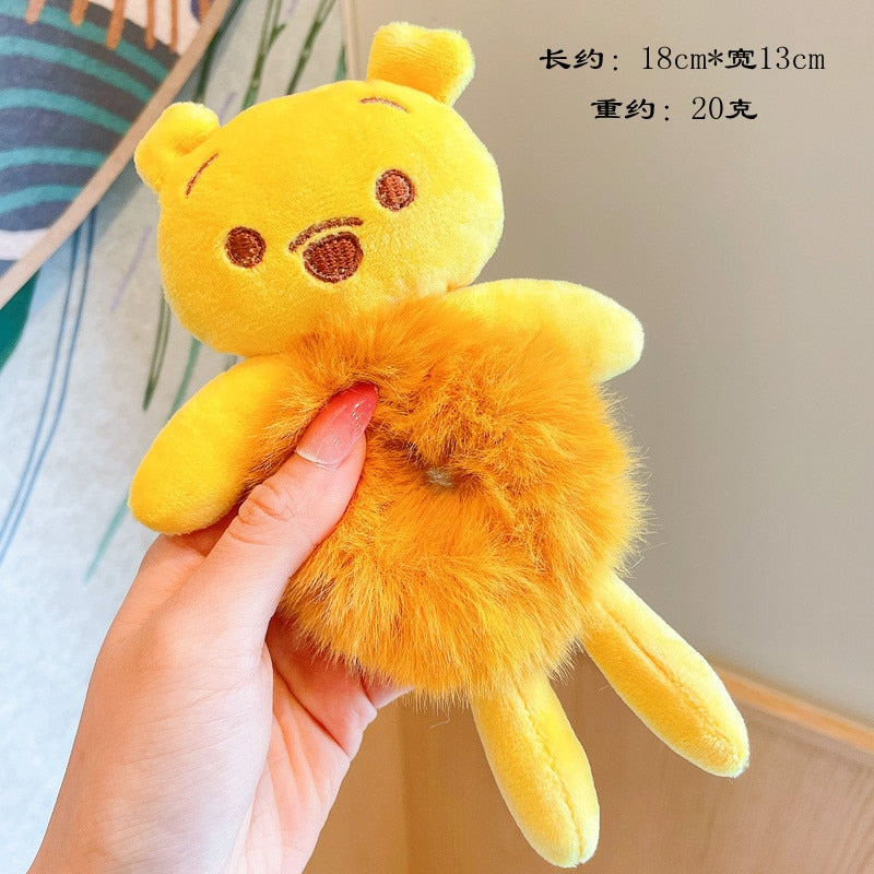 Plush Disney Hair Scrunchies