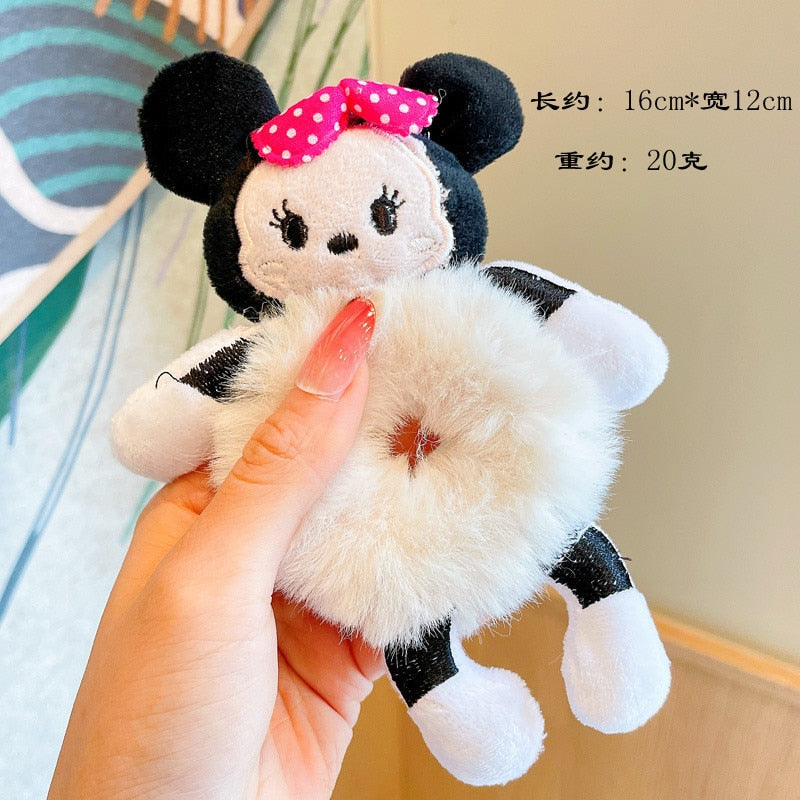 Plush Disney Hair Scrunchies