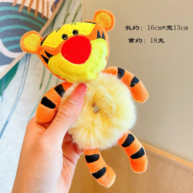 Plush Disney Hair Scrunchies