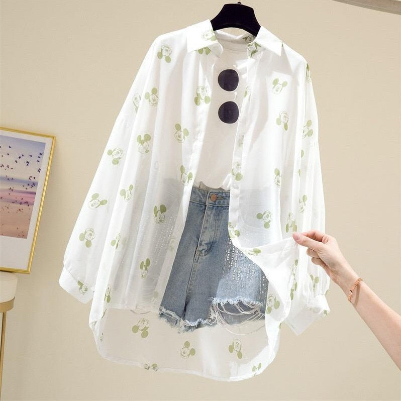 Mickey Mouse Flowy Blouse