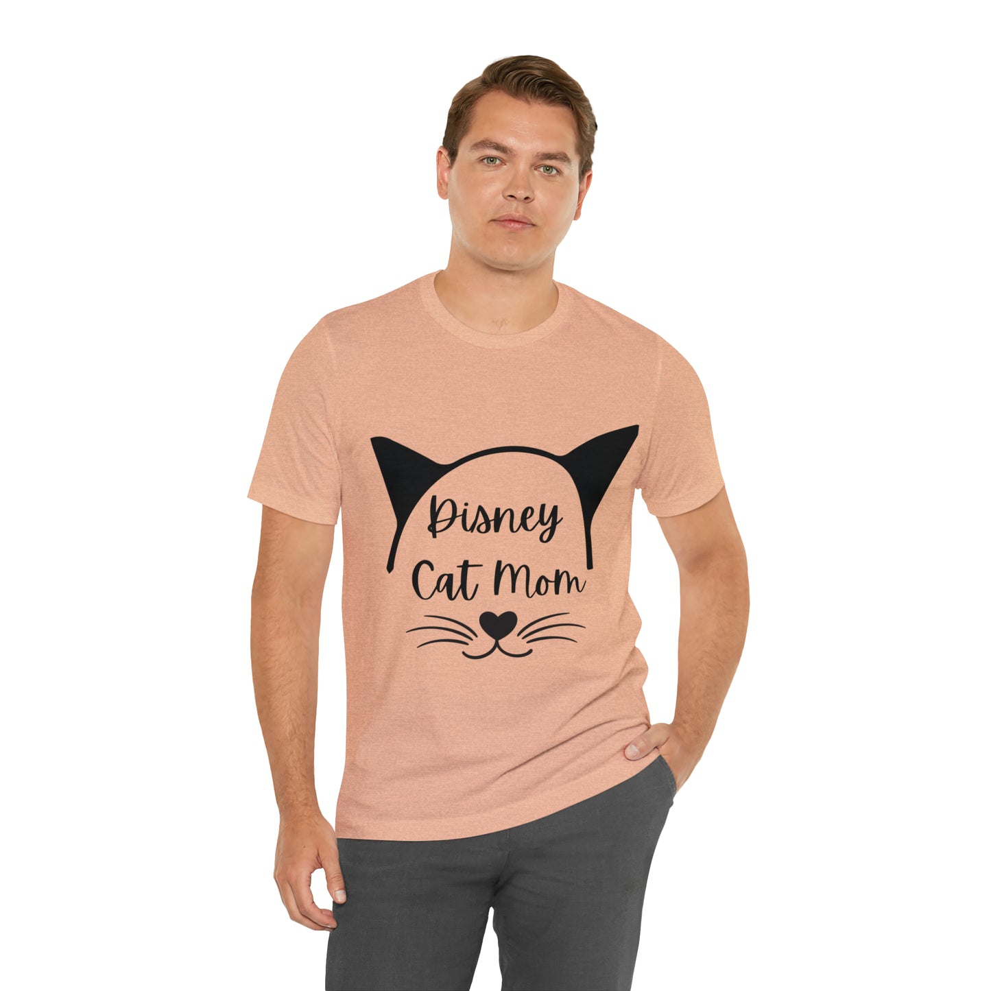 Disney Cat Mom Unisex Jersey Short Sleeve Tee
