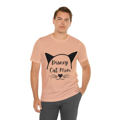 Disney Cat Mom Unisex Jersey Short Sleeve Tee