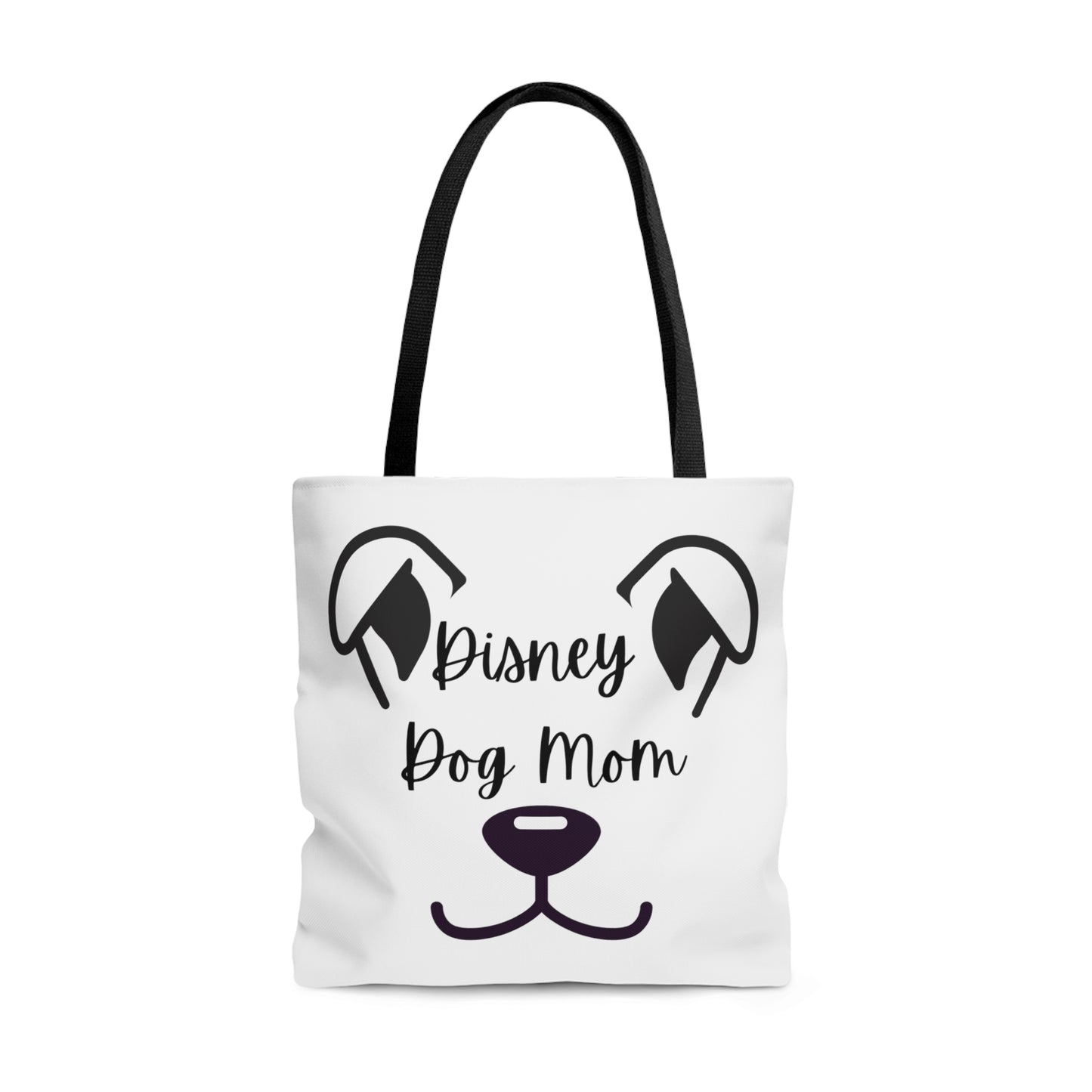 White Disney Dog Mom Tote Bag V3